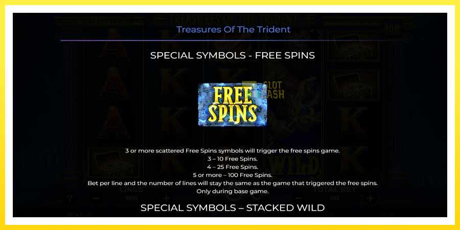 படம் 5 விளையாட்டு இயந்திரம் Treasures of the Trident