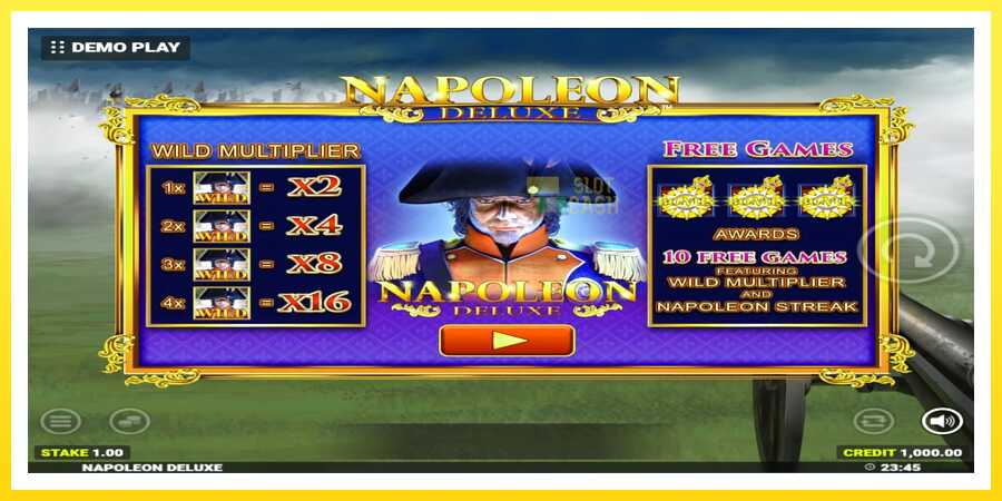 படம் 1 விளையாட்டு இயந்திரம் Napoleon Deluxe