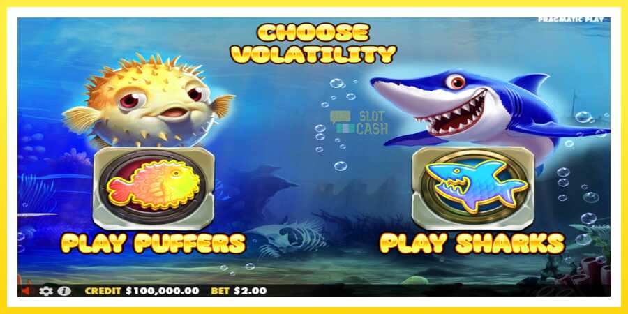 படம் 1 விளையாட்டு இயந்திரம் Puffers Vs Sharks