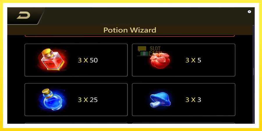 படம் 6 விளையாட்டு இயந்திரம் Potion Wizard