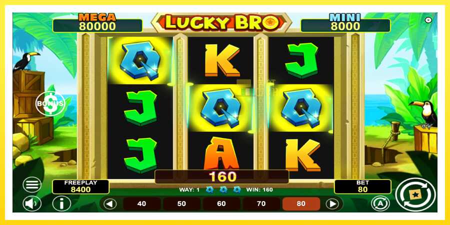 படம் 4 விளையாட்டு இயந்திரம் Lucky Bro Hold & Win