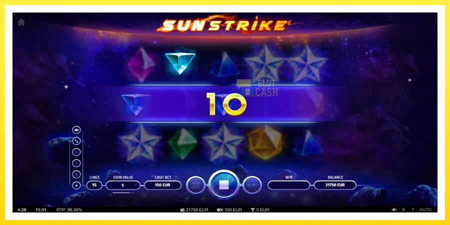 படம் 3 விளையாட்டு இயந்திரம் Sun Strike