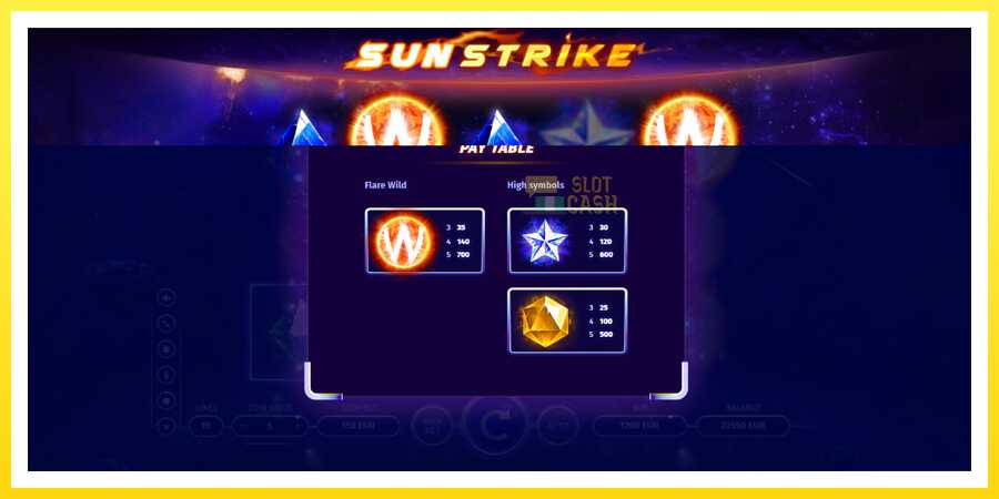 படம் 5 விளையாட்டு இயந்திரம் Sun Strike