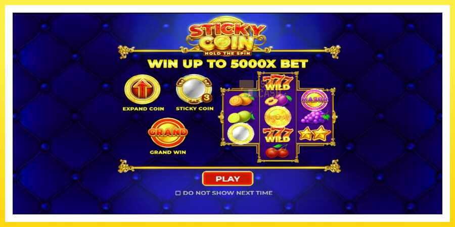 படம் 1 விளையாட்டு இயந்திரம் Sticky Coin: Hold the Spin