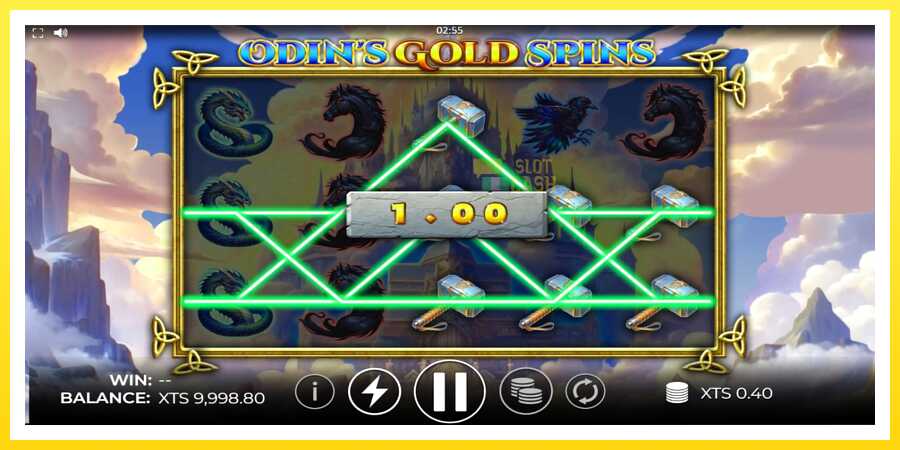 படம் 3 விளையாட்டு இயந்திரம் Odins Gold Spins