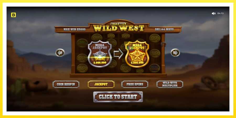 படம் 1 விளையாட்டு இயந்திரம் Wild West Trueways