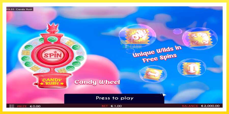 படம் 1 விளையாட்டு இயந்திரம் Candy Rush