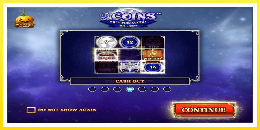 படம் 1 விளையாட்டு இயந்திரம் 9 Coins Grand Platinum Edition Halloween Jackpot