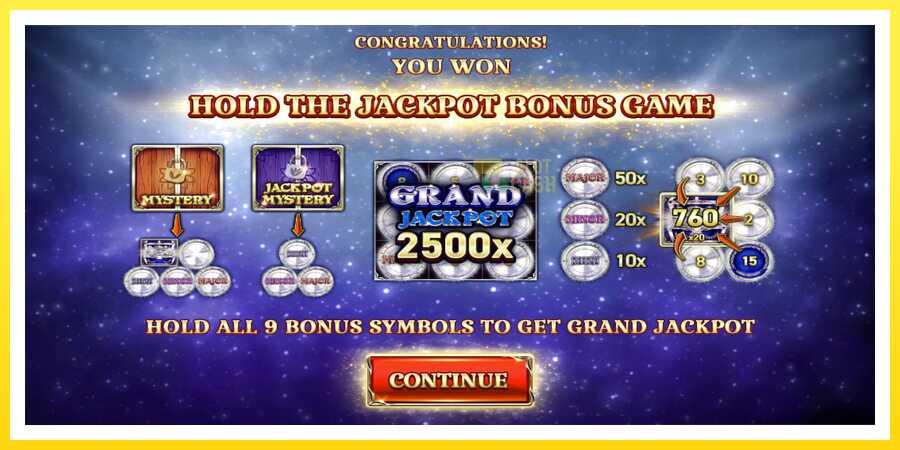 படம் 3 விளையாட்டு இயந்திரம் 9 Coins Grand Platinum Edition Halloween Jackpot