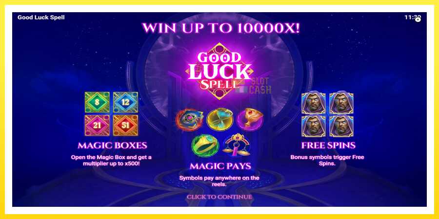 படம் 1 விளையாட்டு இயந்திரம் Good Luck Spell