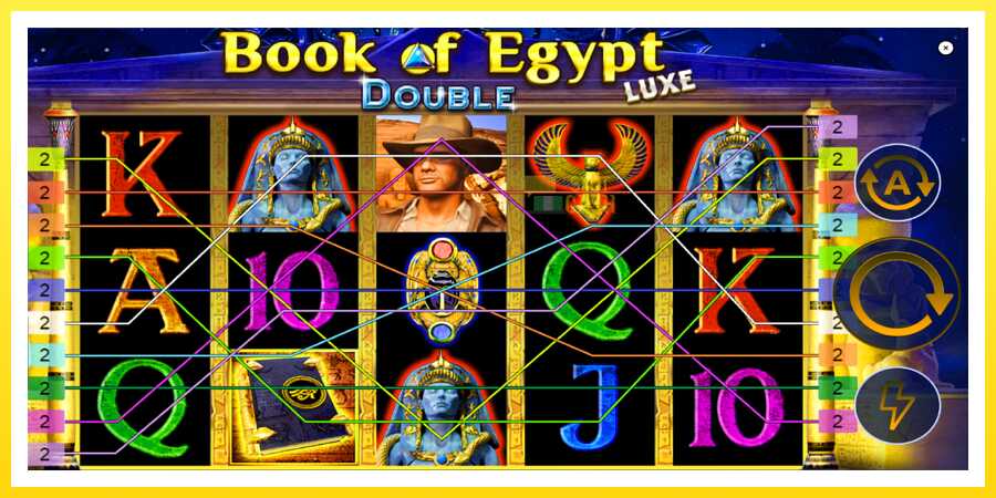 படம் 1 விளையாட்டு இயந்திரம் Book of Egypt Double Luxe