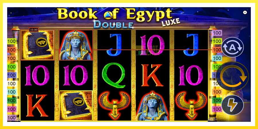 படம் 2 விளையாட்டு இயந்திரம் Book of Egypt Double Luxe