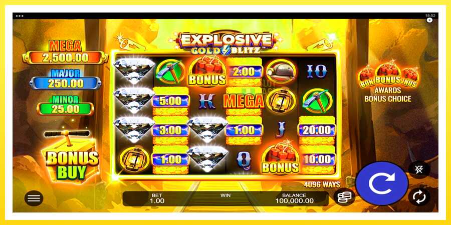 படம் 1 விளையாட்டு இயந்திரம் Explosive Gold Blitz