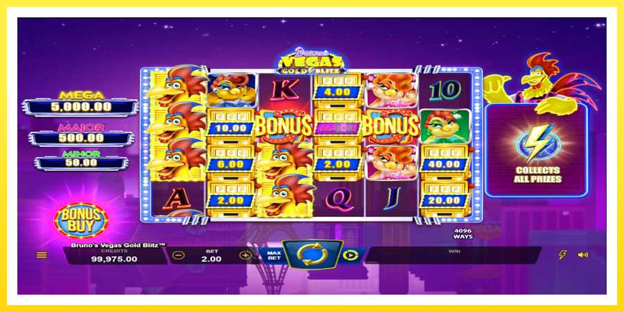 படம் 1 விளையாட்டு இயந்திரம் Brunos Vegas Gold Blitz