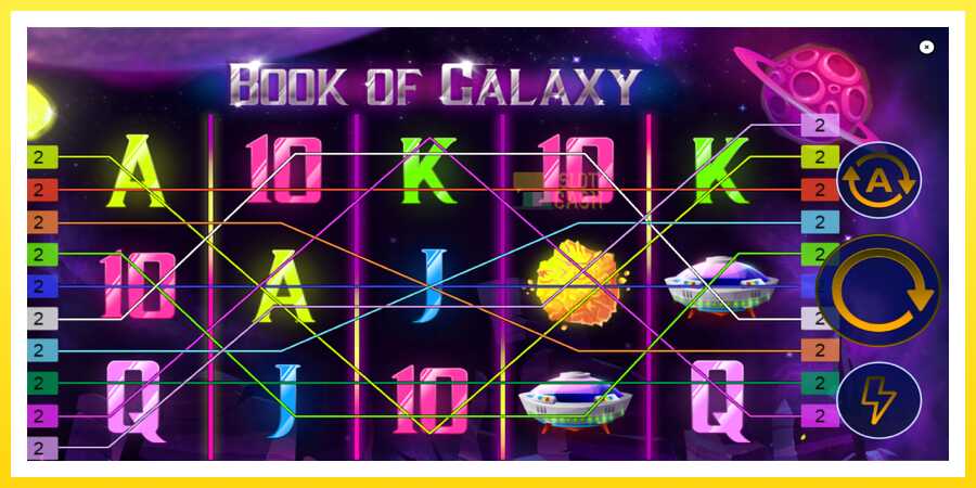 படம் 2 விளையாட்டு இயந்திரம் Book of Galaxy