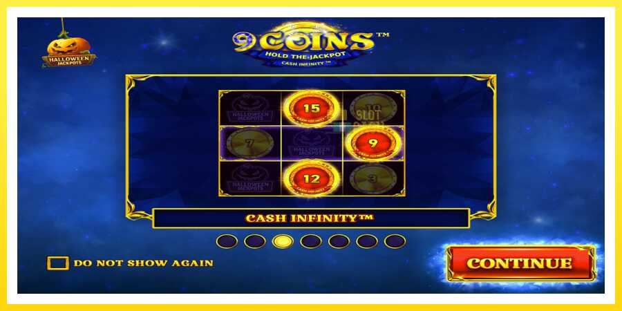 படம் 1 விளையாட்டு இயந்திரம் 9 Coins Grand Diamond Edition Halloween Jackpots