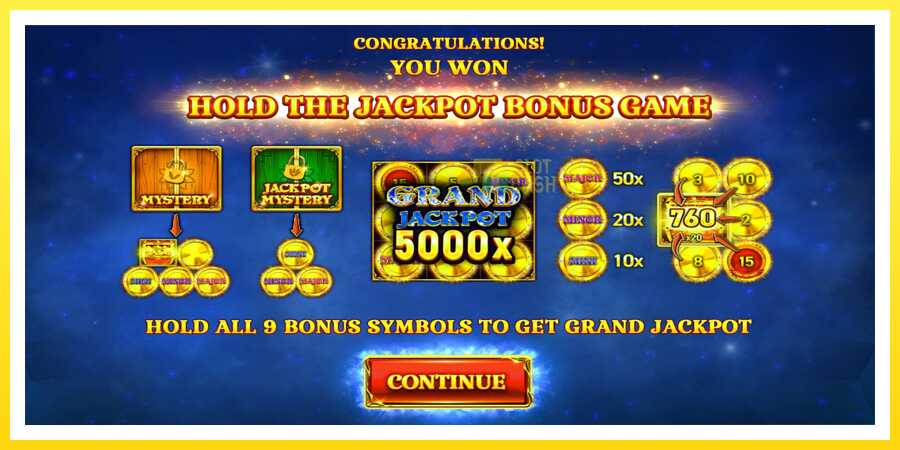 படம் 3 விளையாட்டு இயந்திரம் 9 Coins Grand Diamond Edition Halloween Jackpots