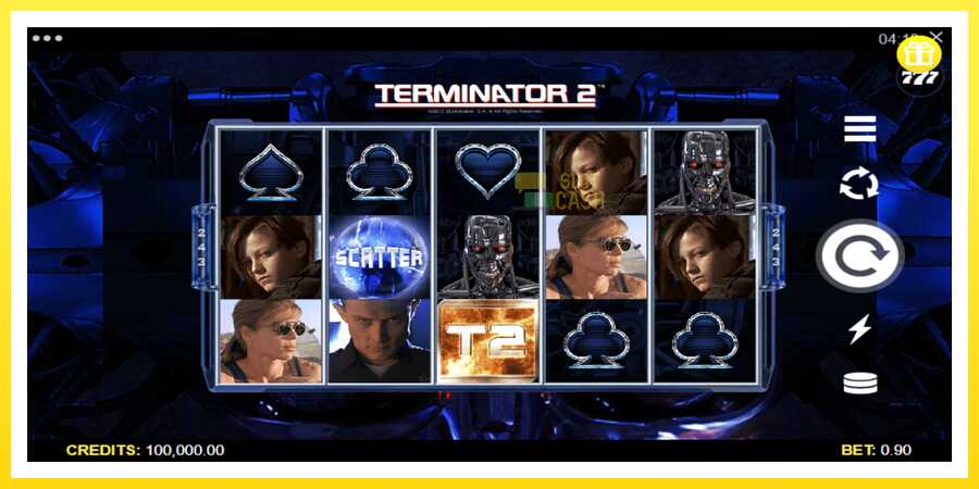 படம் 1 விளையாட்டு இயந்திரம் Terminator 2