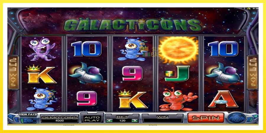 படம் 1 விளையாட்டு இயந்திரம் Galacticons