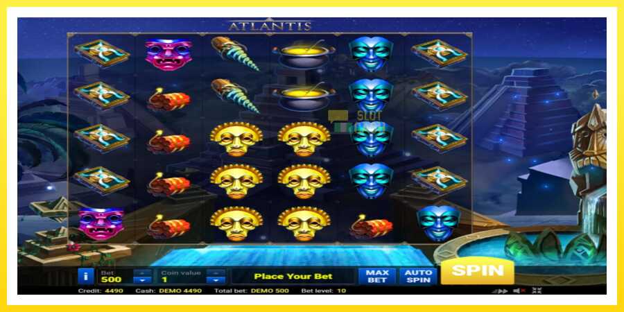 படம் 1 விளையாட்டு இயந்திரம் Atlantis