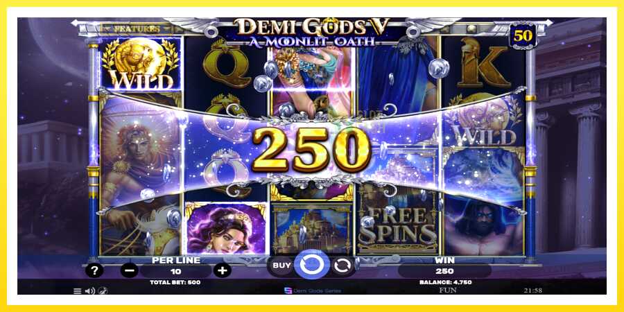 படம் 3 விளையாட்டு இயந்திரம் Demi Gods V – A Moonlit Oath