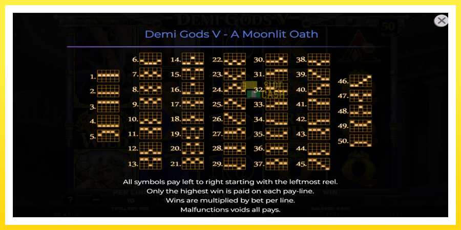 படம் 7 விளையாட்டு இயந்திரம் Demi Gods V – A Moonlit Oath