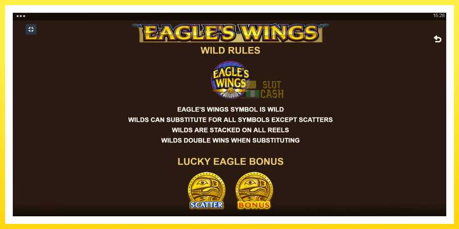 படம் 5 விளையாட்டு இயந்திரம் Eagles Wings