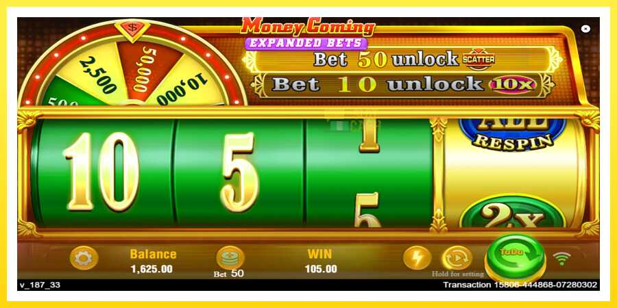 படம் 4 விளையாட்டு இயந்திரம் Money Coming 2 – Expanded Bets