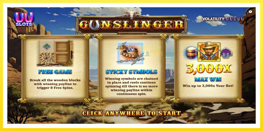 படம் 1 விளையாட்டு இயந்திரம் Gunslinger