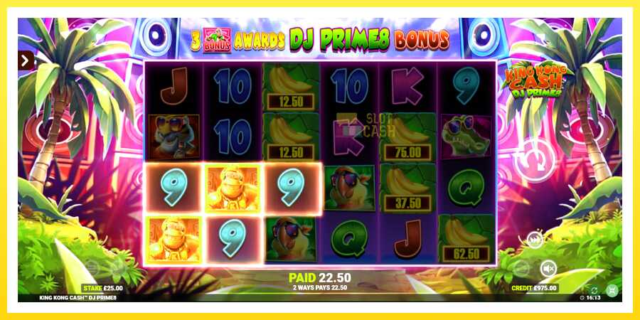 படம் 3 விளையாட்டு இயந்திரம் King Kong Cash DJ Prime8 Rapid Fire Jackpots