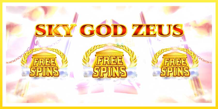 படம் 1 விளையாட்டு இயந்திரம் Sky God Zeus 3x3