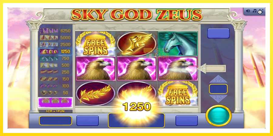 படம் 2 விளையாட்டு இயந்திரம் Sky God Zeus 3x3