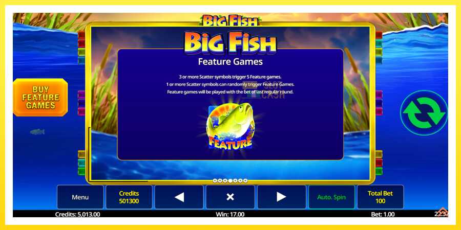 படம் 7 விளையாட்டு இயந்திரம் Big Fish