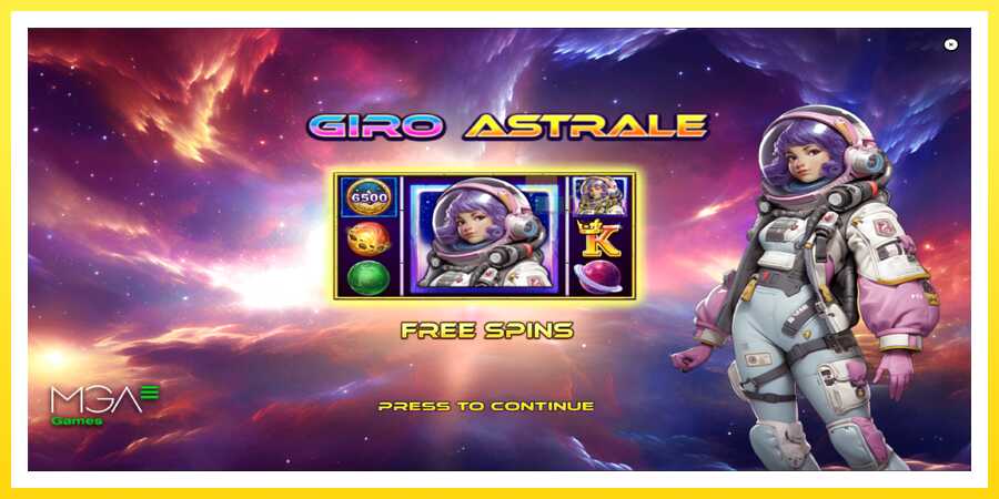 படம் 1 விளையாட்டு இயந்திரம் Giro Astrale