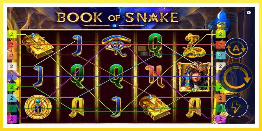 படம் 2 விளையாட்டு இயந்திரம் Book of Snake