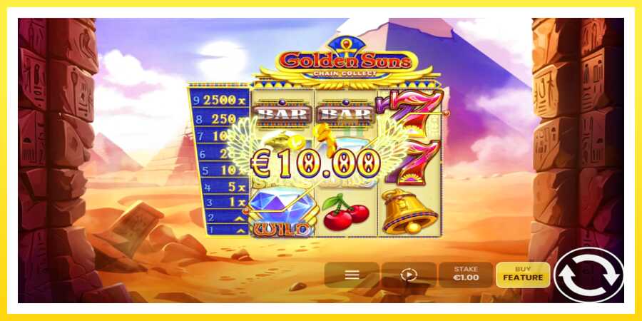 படம் 2 விளையாட்டு இயந்திரம் Golden Suns: Chain Collect