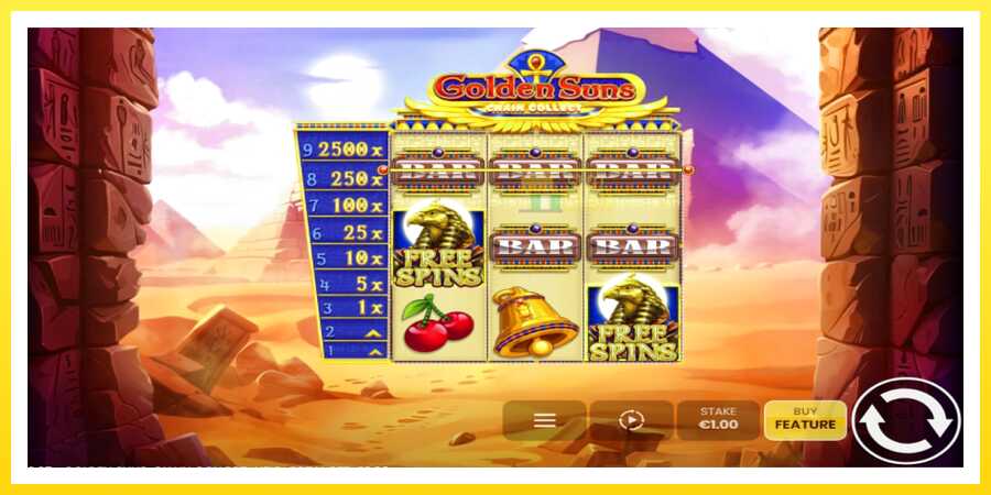 படம் 3 விளையாட்டு இயந்திரம் Golden Suns: Chain Collect