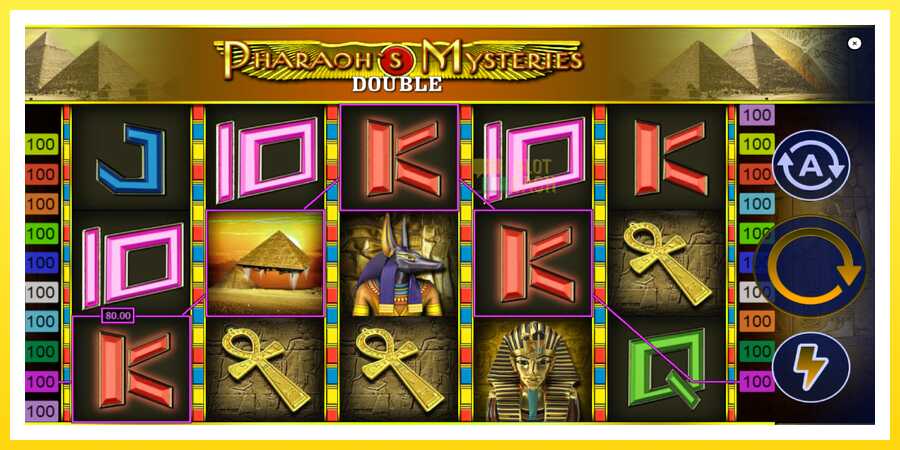 படம் 4 விளையாட்டு இயந்திரம் Pharaons Mysteries Double