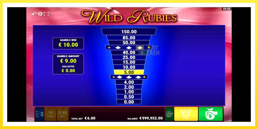 படம் 6 விளையாட்டு இயந்திரம் Wild Rubies