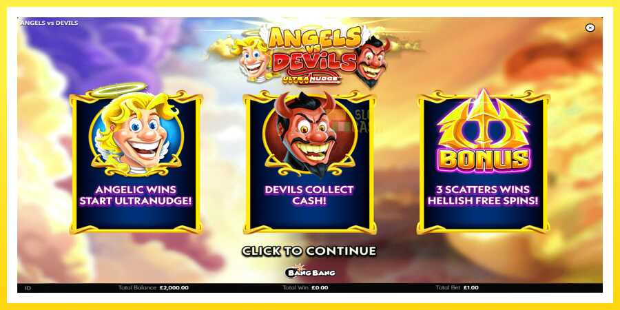 படம் 1 விளையாட்டு இயந்திரம் Angels vs Devils