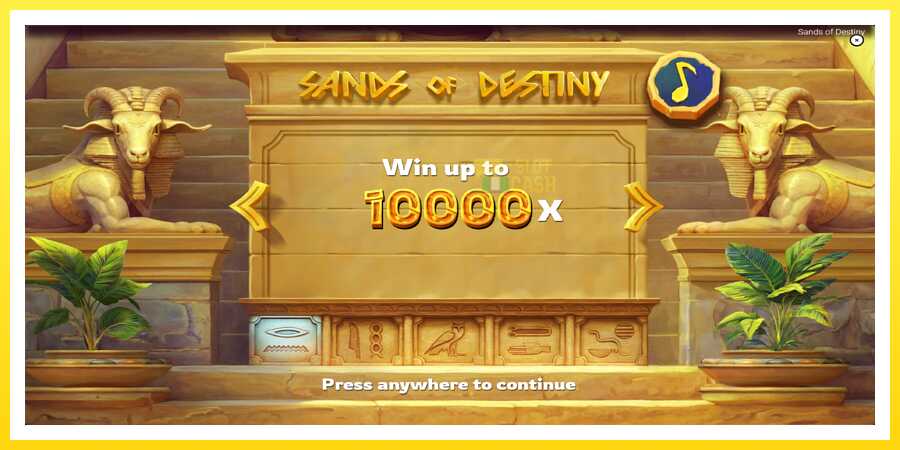 படம் 1 விளையாட்டு இயந்திரம் Sands of Destiny