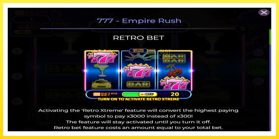 படம் 4 விளையாட்டு இயந்திரம் 777 Empire Rush