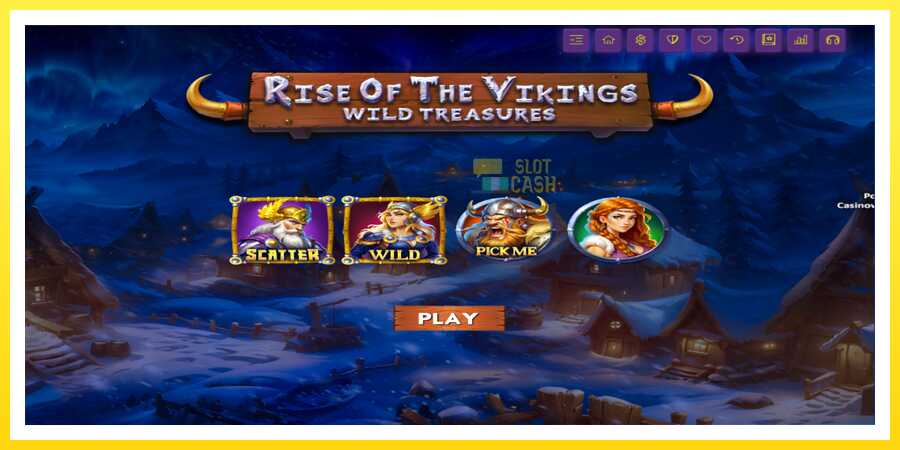 படம் 1 விளையாட்டு இயந்திரம் Rise of The Vikings - Wild Treasures