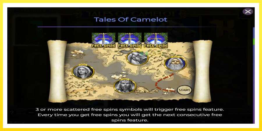 படம் 4 விளையாட்டு இயந்திரம் Tales of Camelot