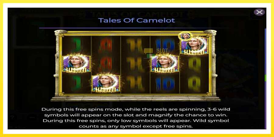 படம் 6 விளையாட்டு இயந்திரம் Tales of Camelot