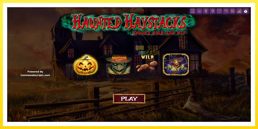 படம் 1 விளையாட்டு இயந்திரம் Haunted Haystacks - Spooky Hold and Win