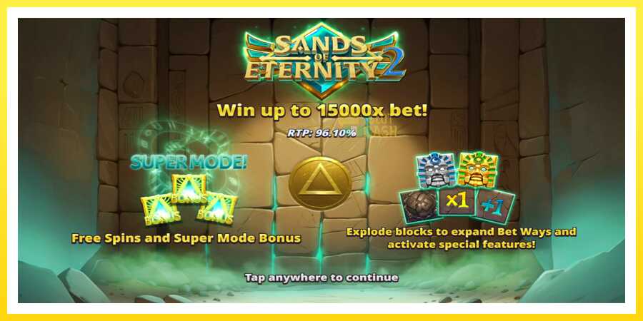 படம் 1 விளையாட்டு இயந்திரம் Sands of Eternity 2