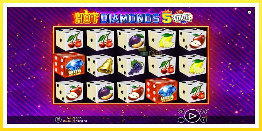 படம் 1 விளையாட்டு இயந்திரம் Hot Diamonds 5 Dice