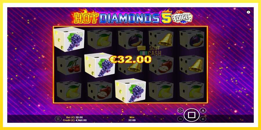 படம் 2 விளையாட்டு இயந்திரம் Hot Diamonds 5 Dice