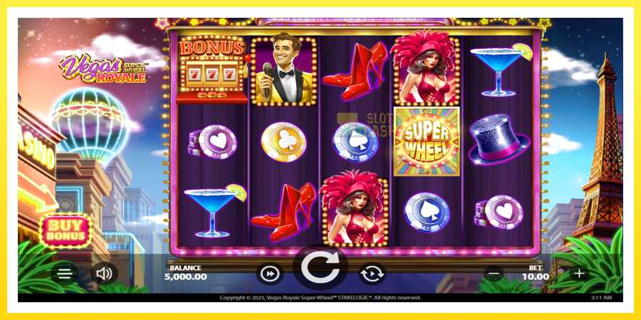 படம் 2 விளையாட்டு இயந்திரம் Vegas Royale Super Wheel